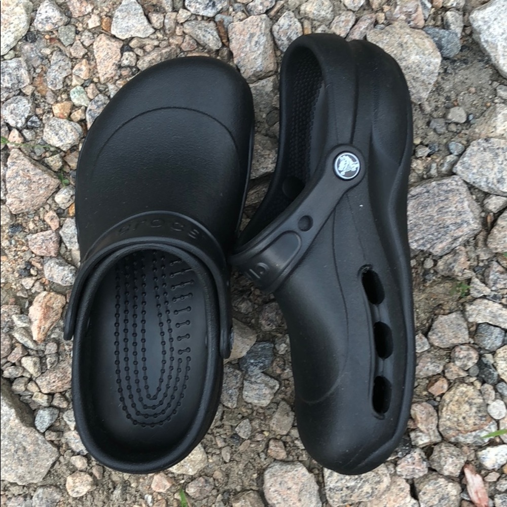 Black Crocs